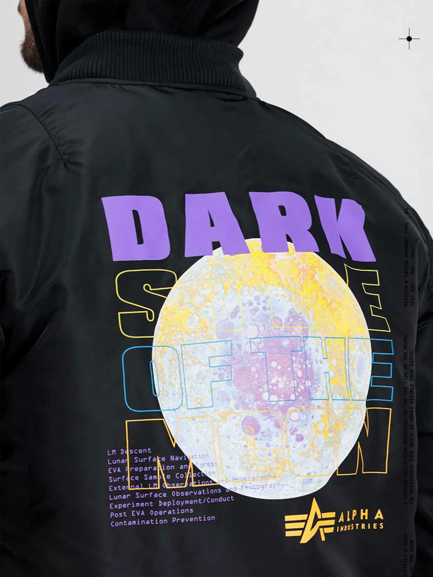 Alpha Industries MA-1 VF Hood Dark Side Bomber Jacket sold by Luke 1977 product image thumbnail 4