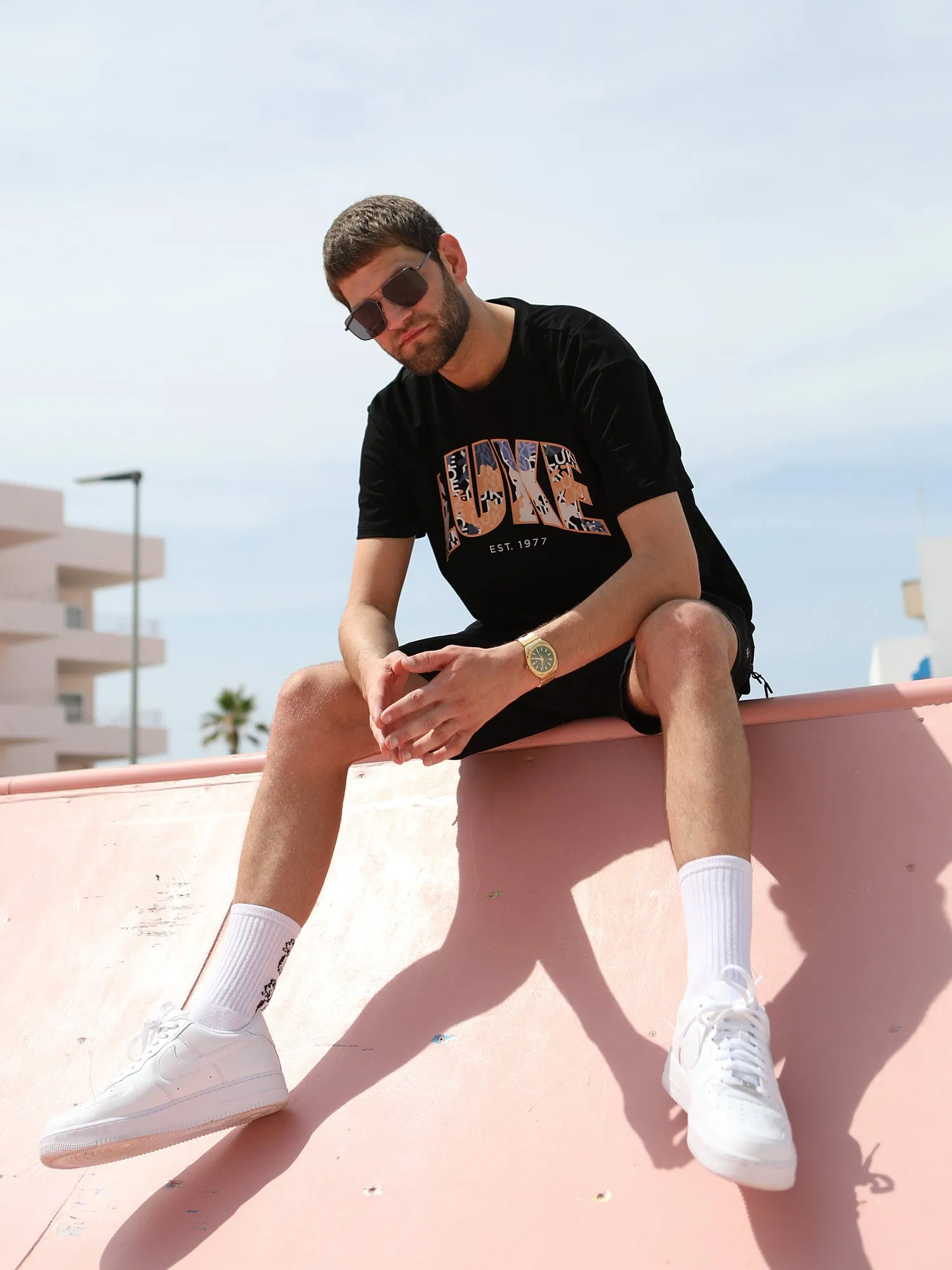 LAGANAS RELAXED FIT T-SHIRT sold by Luke 1977 product image thumbnail 2