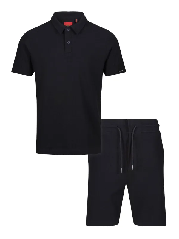 FUEGO WAFFLE TEXTURED SHORT SET sold by Luke 1977