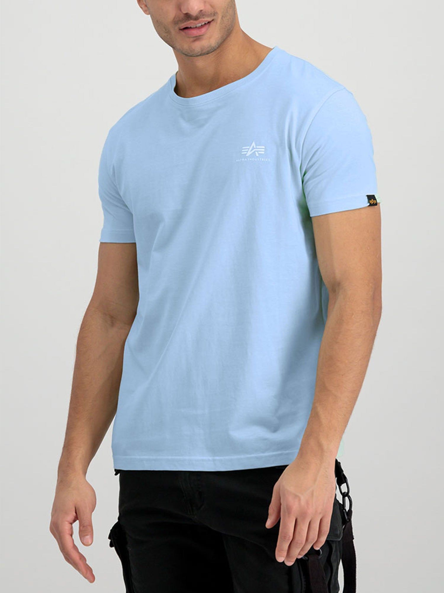 Alpha Industries BASIC T SMALL LOGO T-SHIRT sold by Luke 1977