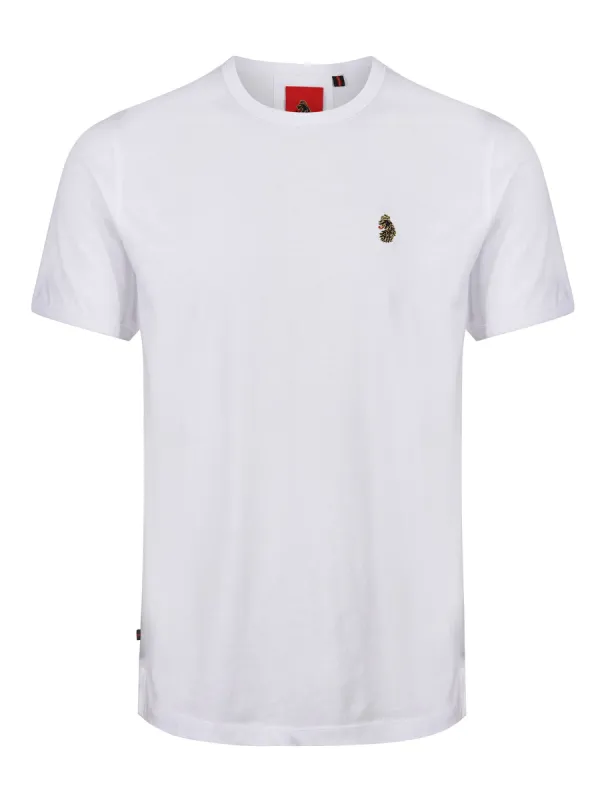 ECO SNAKE T-SHIRT WHITE sold by Luke 1977