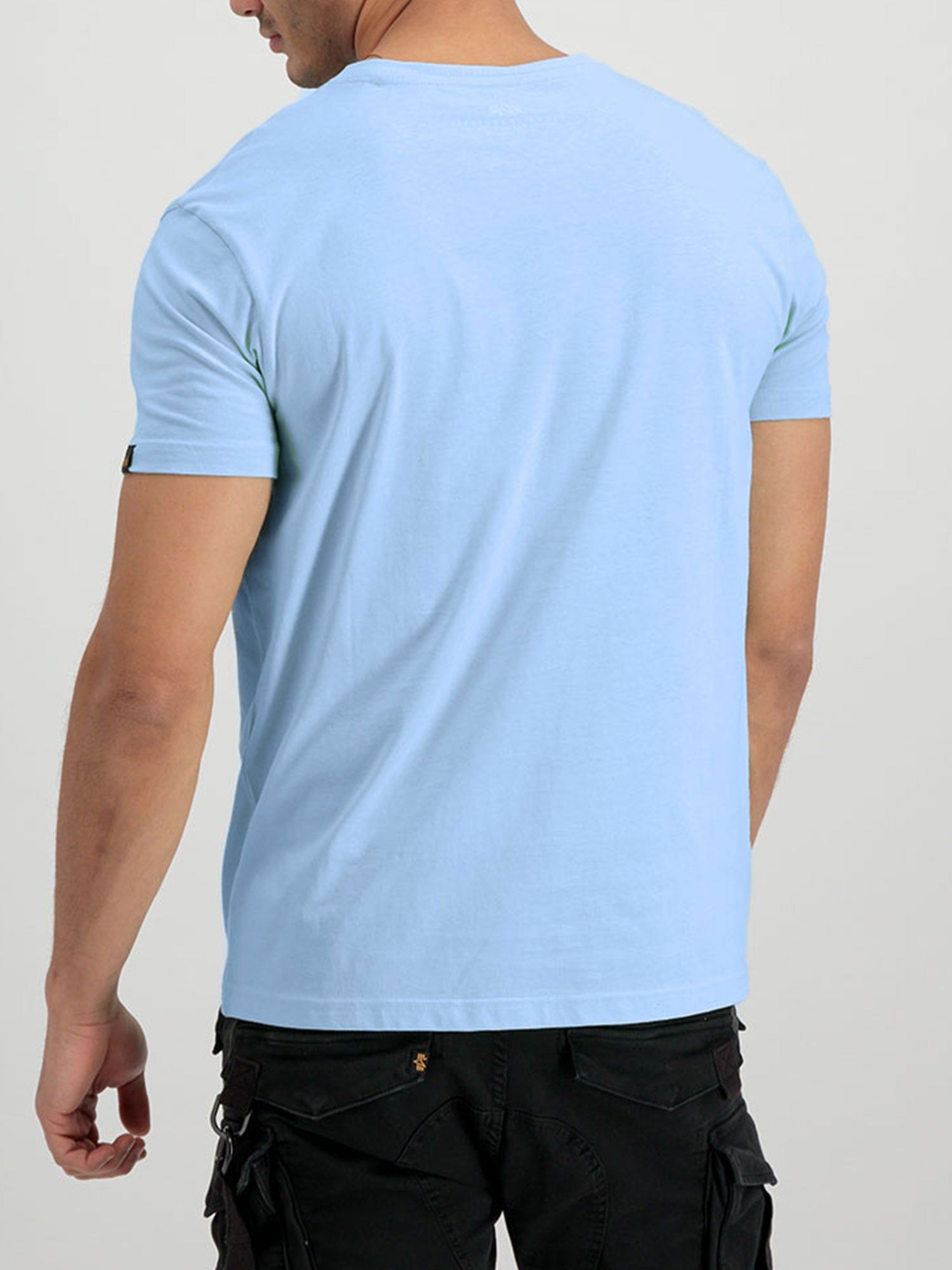 Alpha Industries BASIC T SMALL LOGO T-SHIRT sold by Luke 1977 product image thumbnail 2