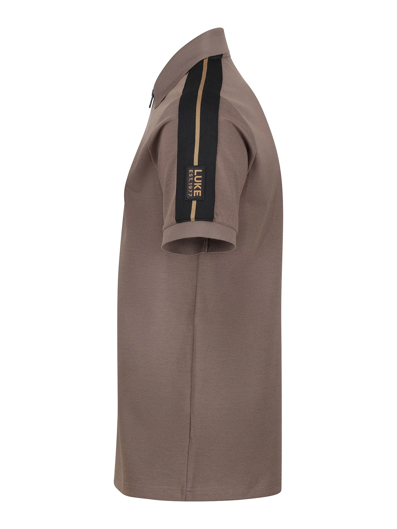 CALTECH TRIM TAPE ZIP POLO sold by Luke 1977 product image thumbnail 5