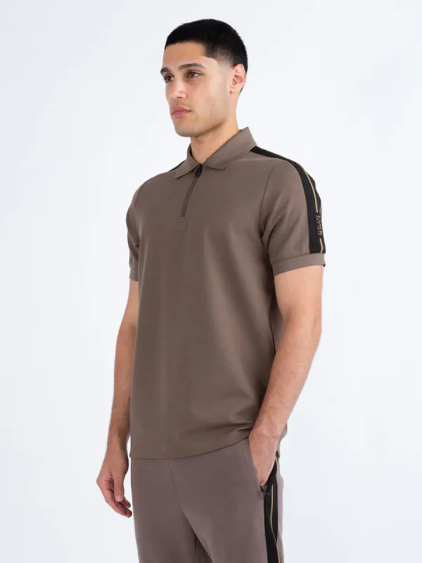 CALTECH TRIM TAPE ZIP POLO sold by Luke 1977