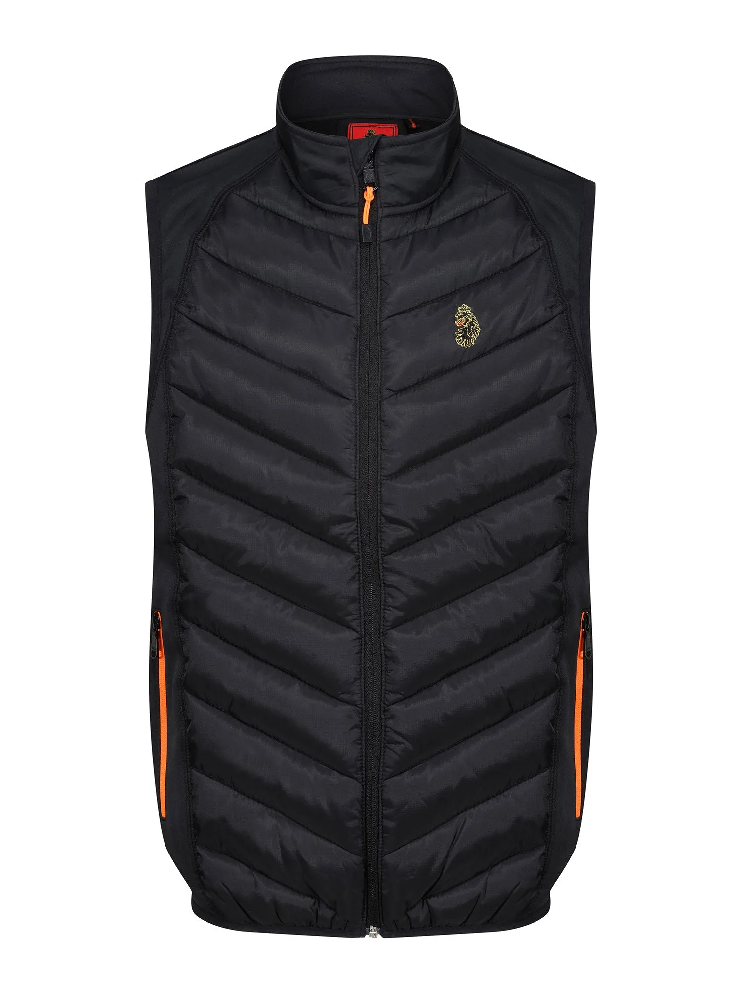PRINT MASTER QUILTED GILET sold by Luke 1977