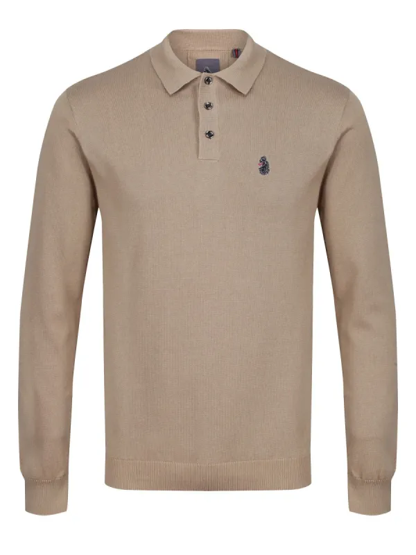MAGNESIUM KNITTED POLO sold by Luke 1977