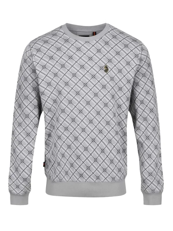 DENNISON 2 PRINT SWEATSHIRT made by Luke 1977