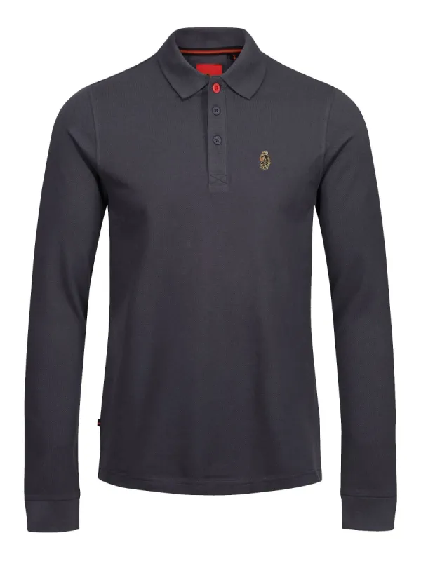 WILLIAMS CLASSIC PIQUE LONG SLEEVE POLO sold by Luke 1977