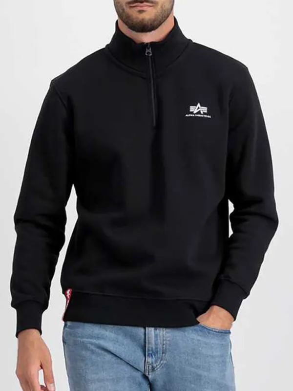 Alpha Industries Half Zip Sweater SL sold by Luke 1977