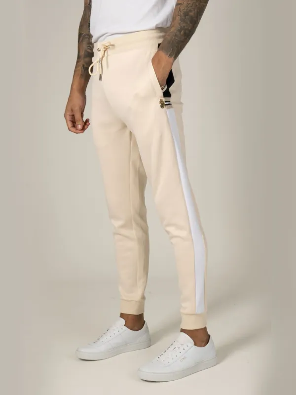 LASHING CUFFED PANEL TRAINING JOGGERS sold by Luke 1977