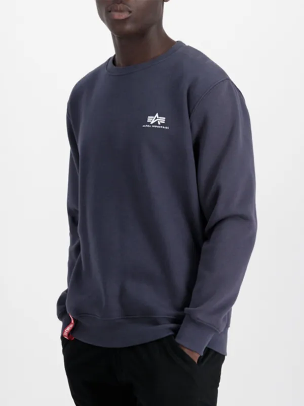 Alpha Industries Basic Sweater Small Logo sold by Luke 1977