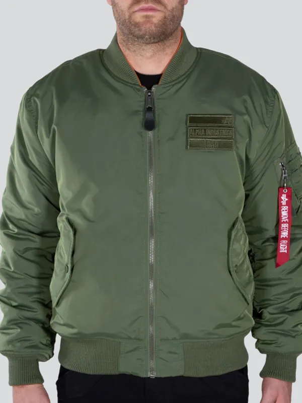 Alpha Industries MA-1 FLC Rev Bomber Jacket sold by Luke 1977