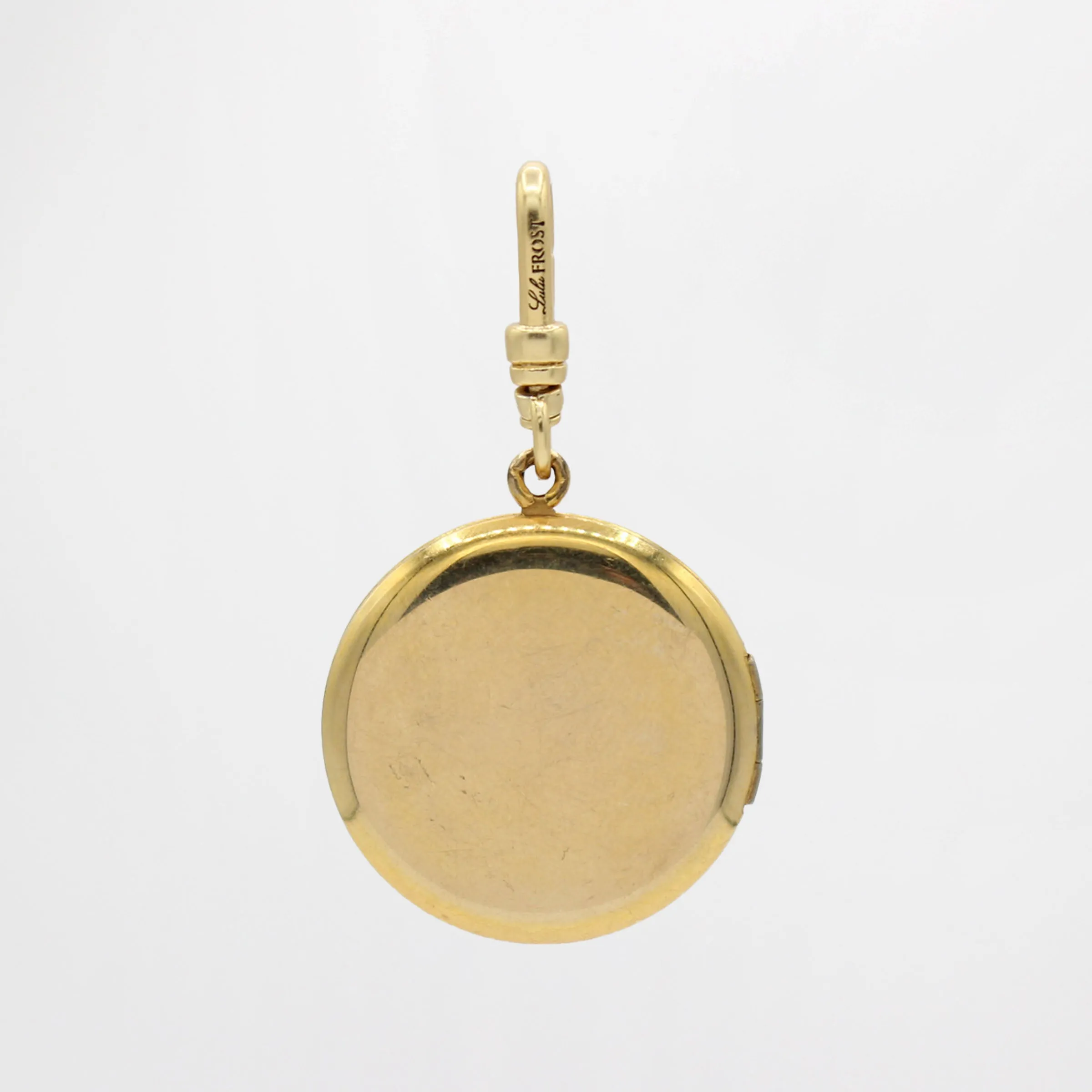 Vintage 1950's Blooming Rose Pyramid Locket Louisa Charm sold by Lulu Frost product image thumbnail 2