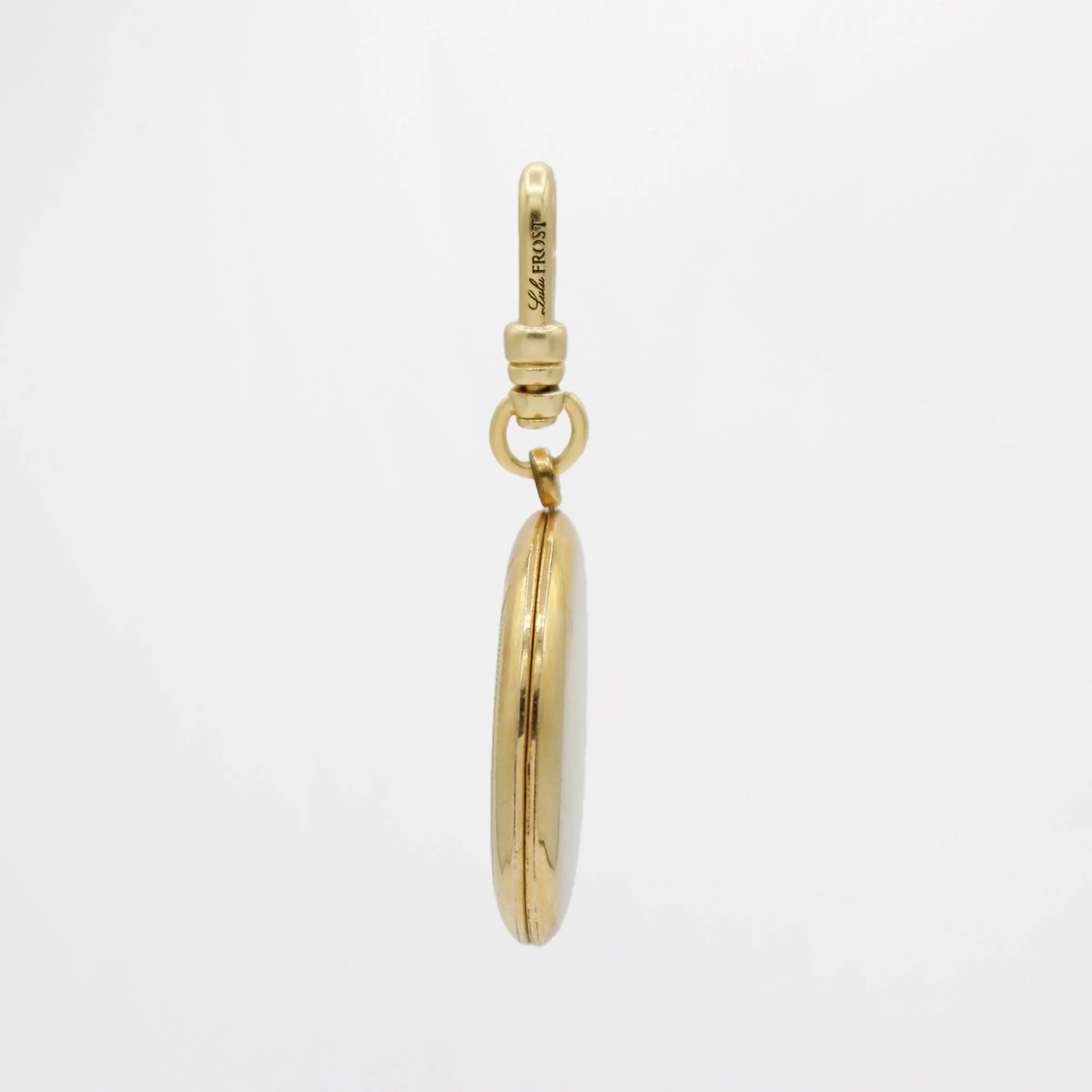 Vintage 1950's Blooming Rose Pyramid Locket Louisa Charm sold by Lulu Frost product image thumbnail 3