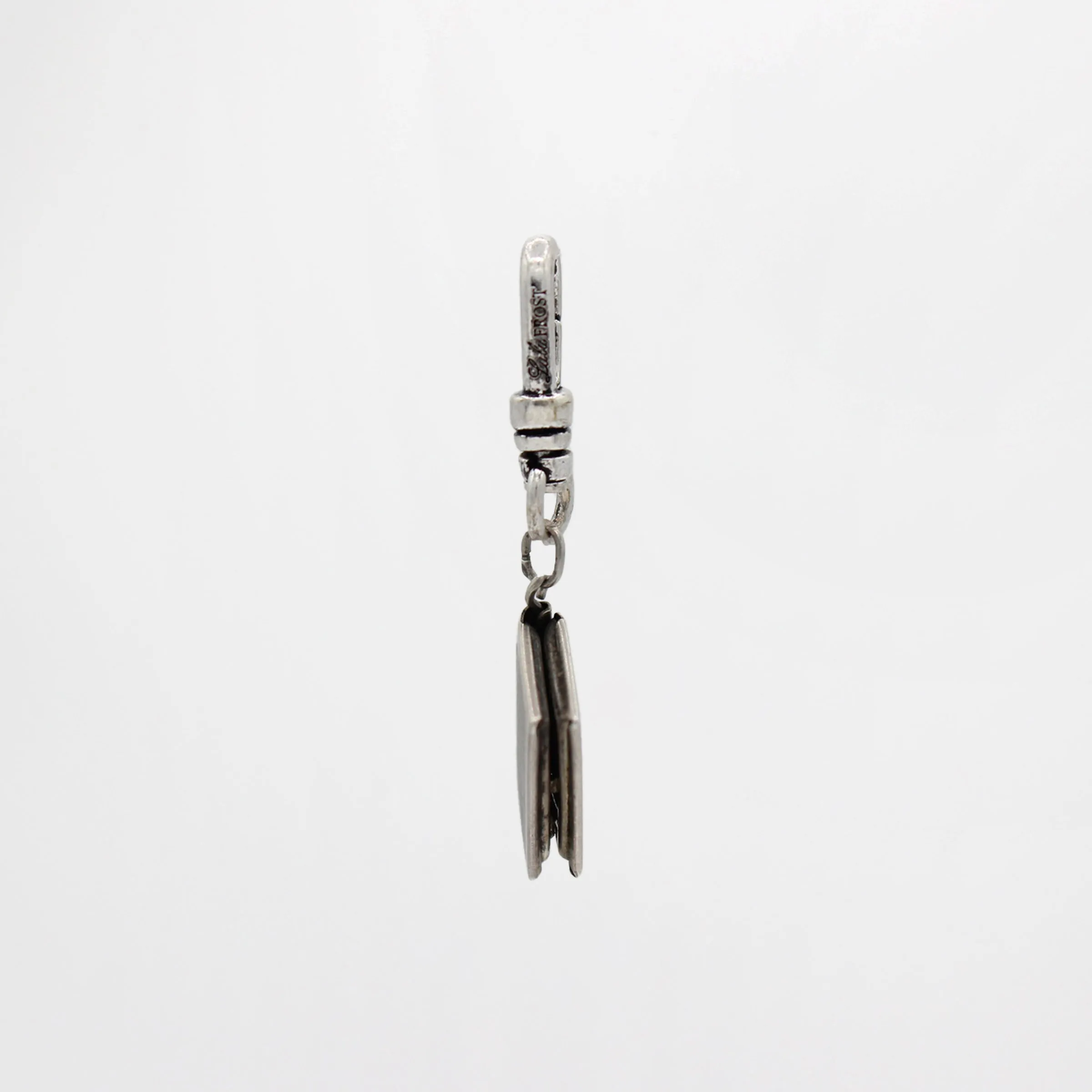 St. Paddy's Day Vintage Silver Lord's Prayer Locket Book Charm sold by Lulu Frost product image thumbnail 3