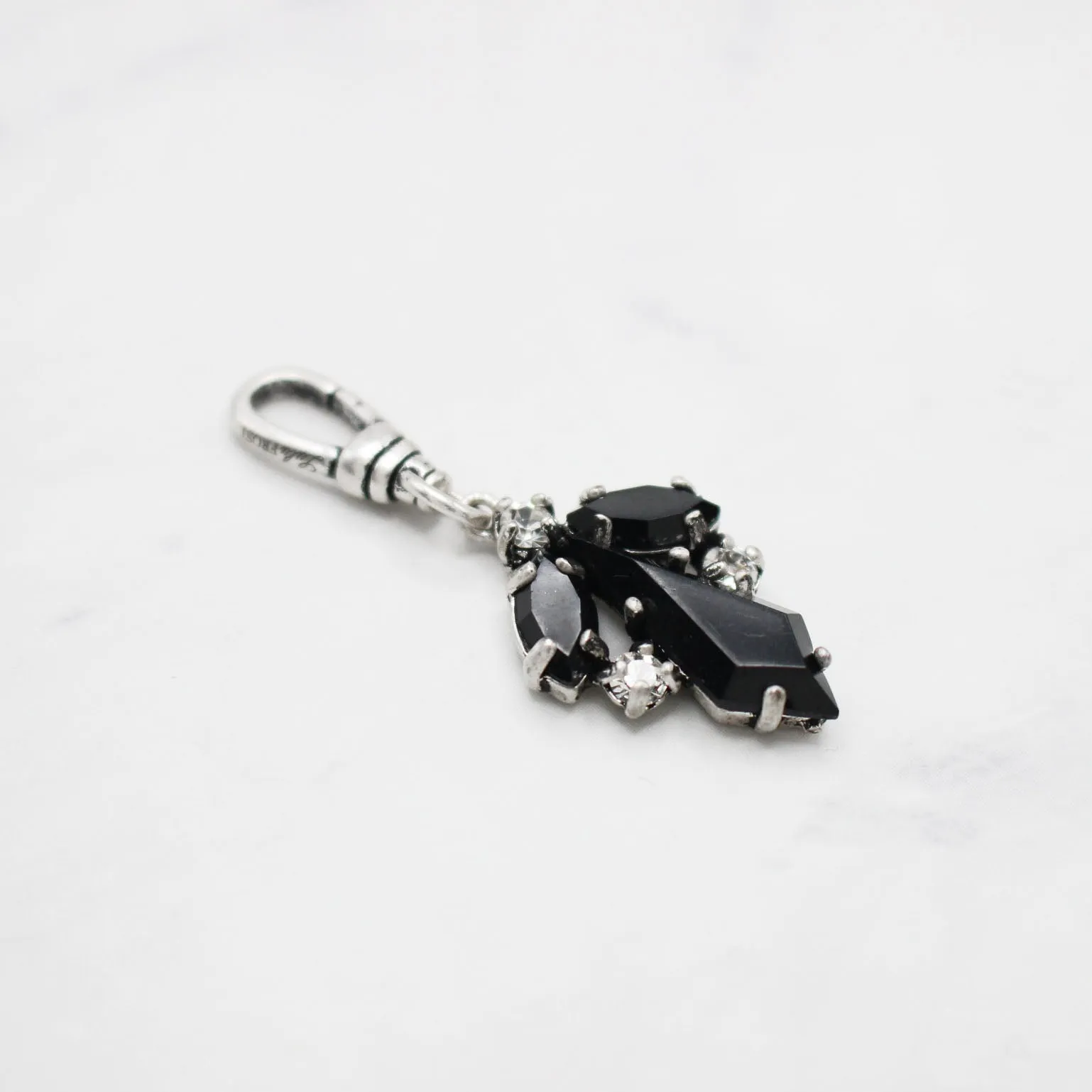 Jet Black Kites Aflight Vintage Lulu Crystal Charm sold by Lulu Frost product image thumbnail 3