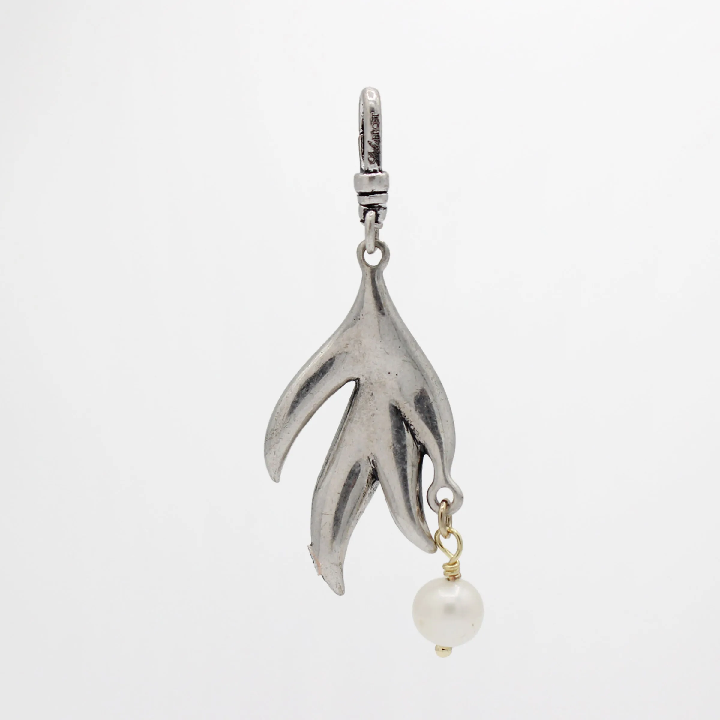 Archival Lulu Element Glass Crystal Pearl Frond Charm sold by Lulu Frost product image thumbnail 2