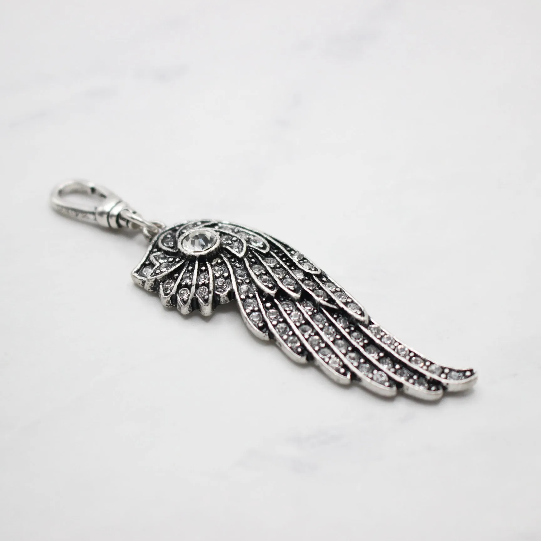 Angel Wing Crystal Flight Charm sold by Lulu Frost product image thumbnail 3