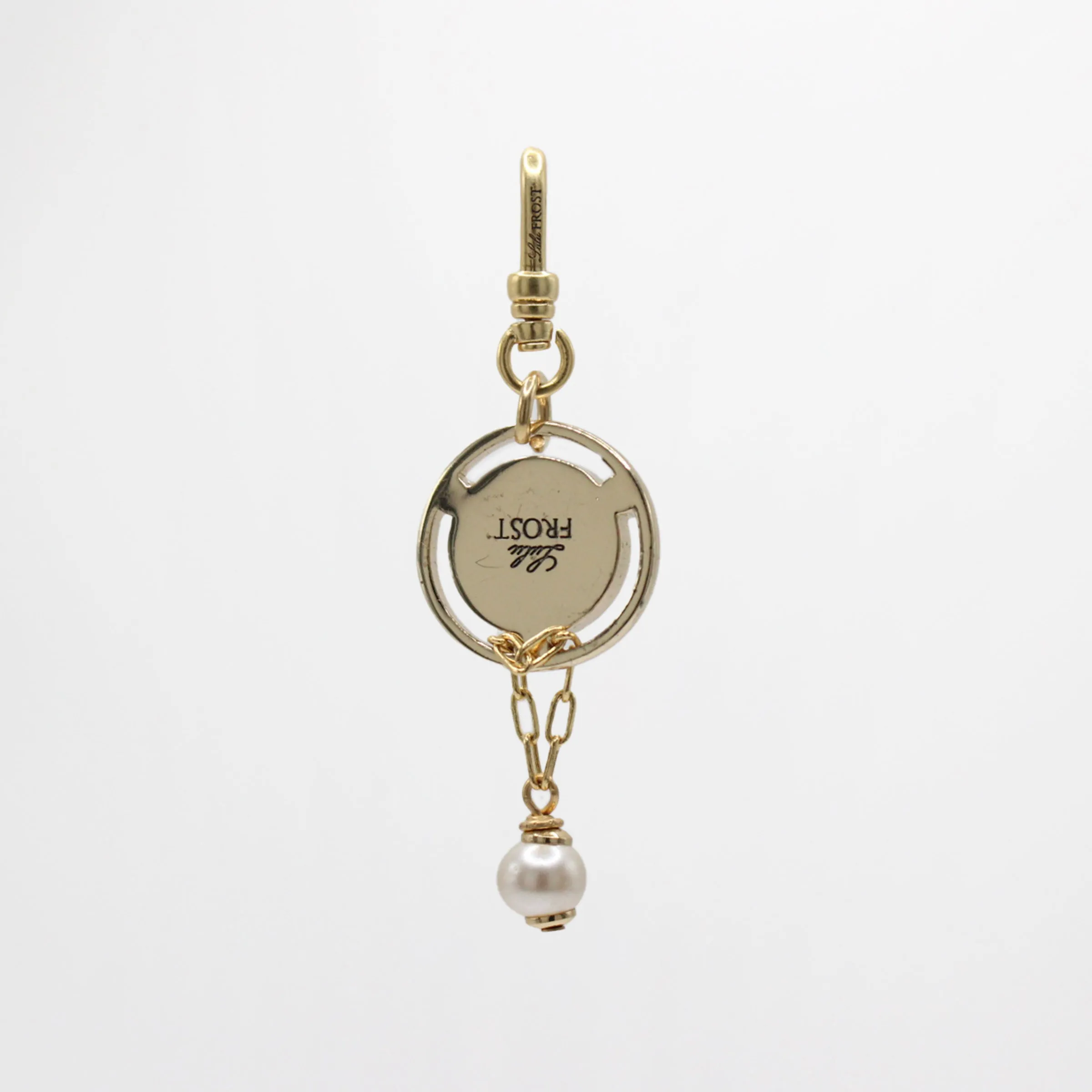 Archival Glass Pearl Crystal Dots Orb Pearly Drop Charm sold by Lulu Frost product image thumbnail 2