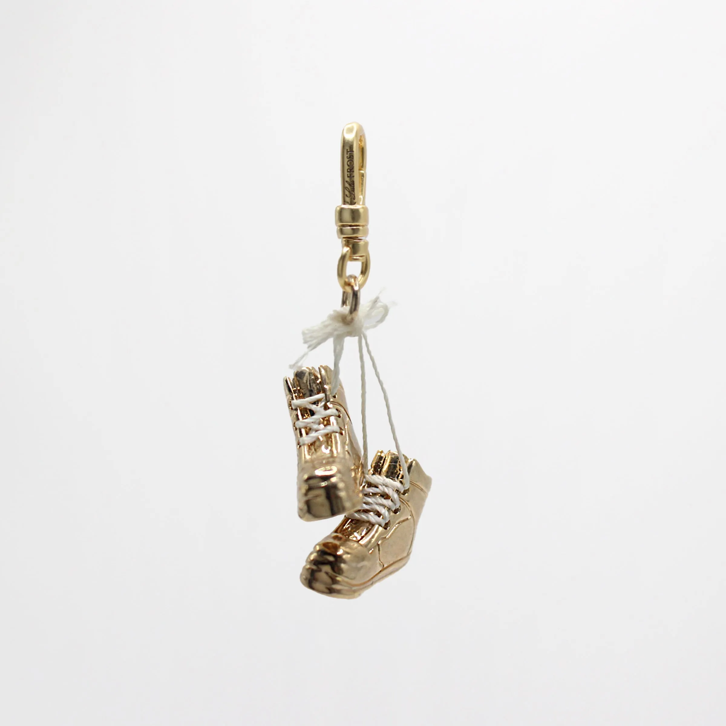 Archival Lulu 80's Inspired Gold Plated Brass High-Top Sneakers Charm sold by Lulu Frost product image thumbnail 2