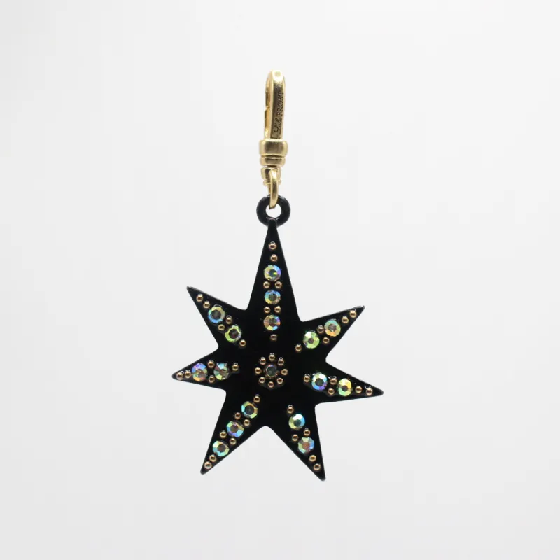 Archival Lulu 80s Inspired Orana Spark Star Aurora Borealis Crystal Charm sold by Lulu Frost