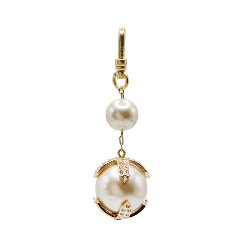 Plaza Caged Pearl Drop Charm sold by Lulu Frost