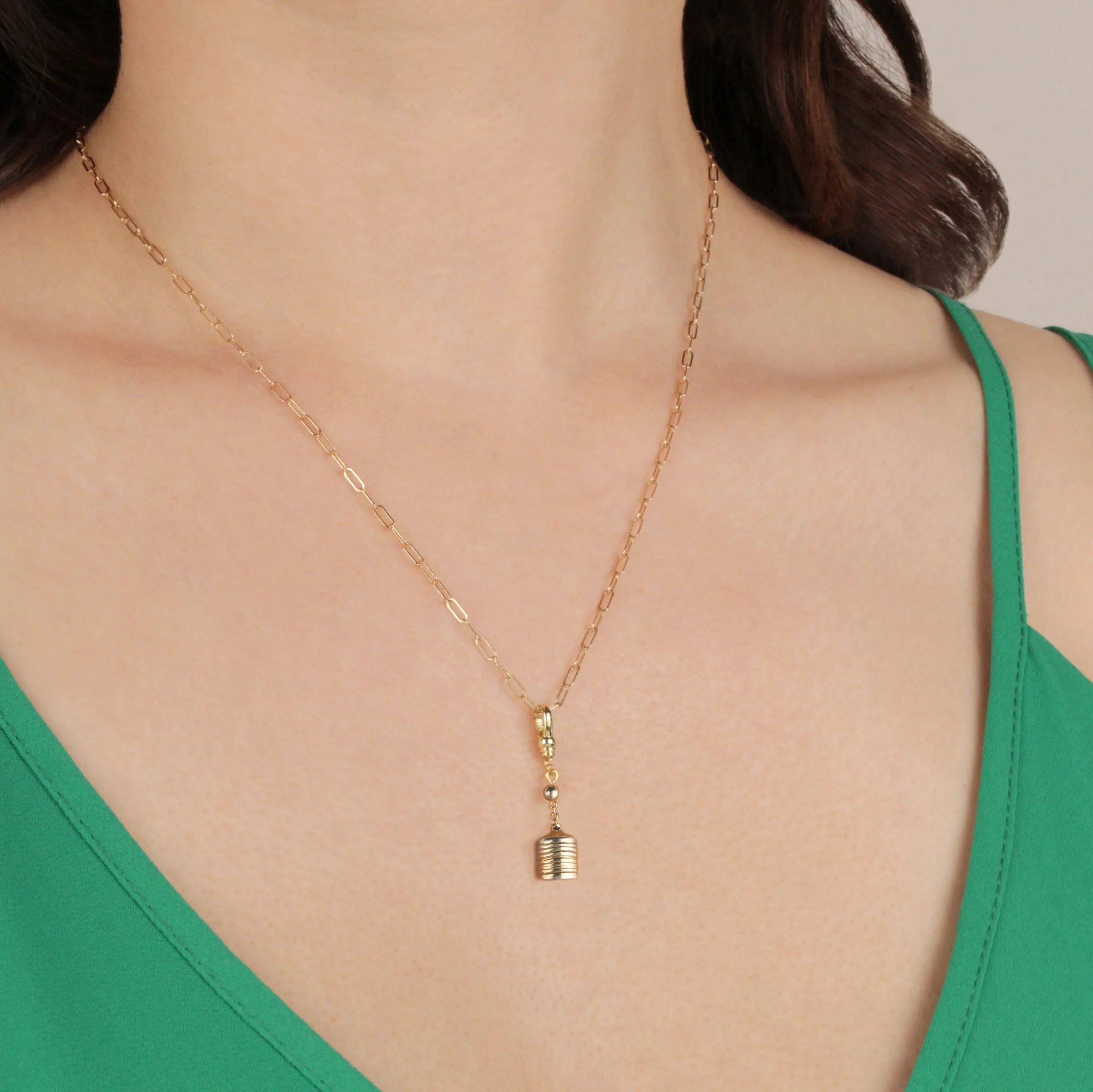 Frost Fine Amla Bell Charm sold by Lulu Frost product image thumbnail 3