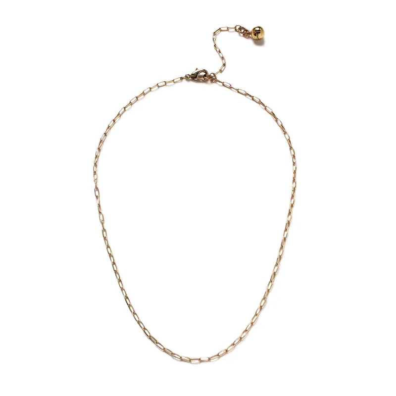 Plaza Mini Rectangle Link Necklace Base sold by Lulu Frost