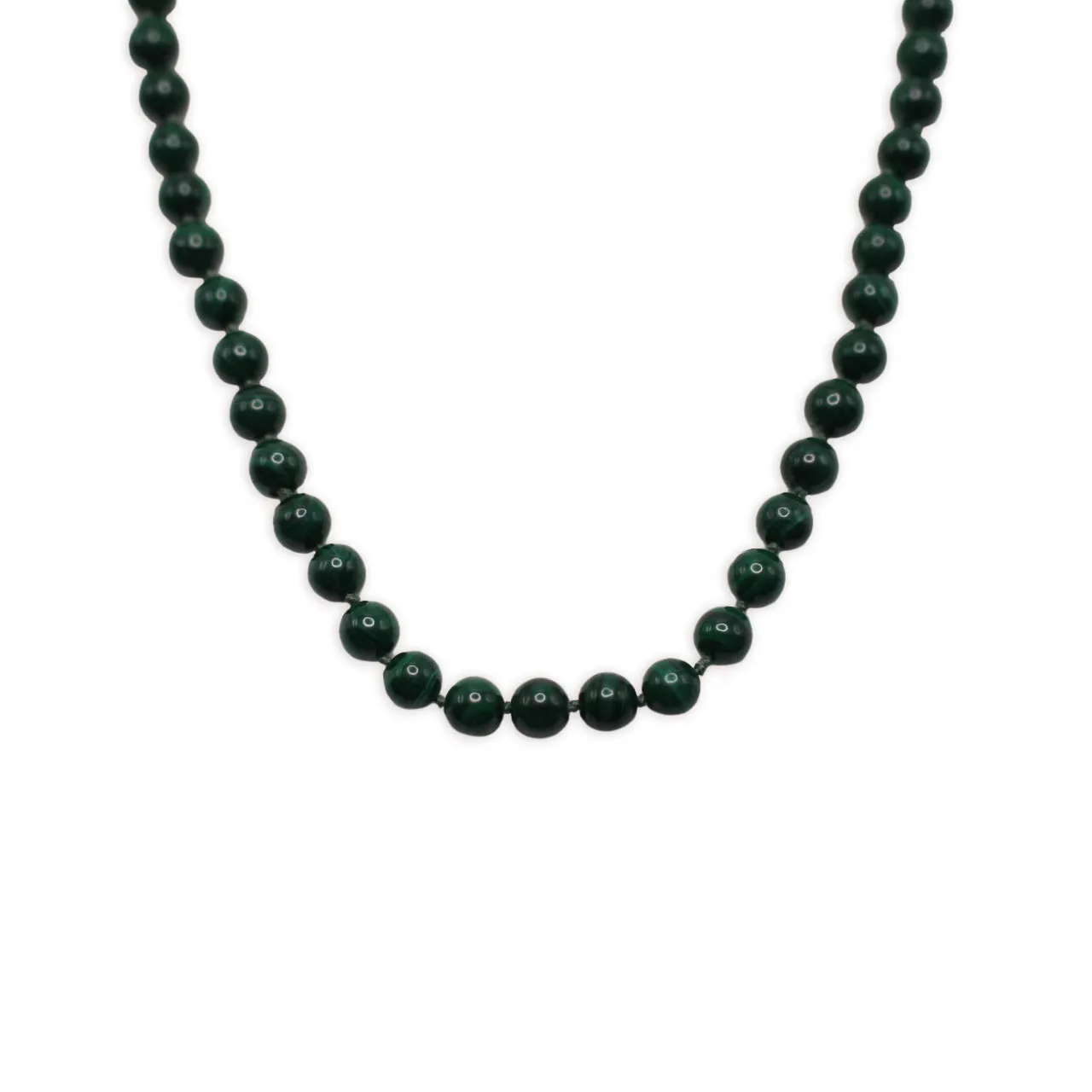 Plaza Limited Edition Silk Beaded Malachite Necklace Base sold by Lulu Frost product image thumbnail 2