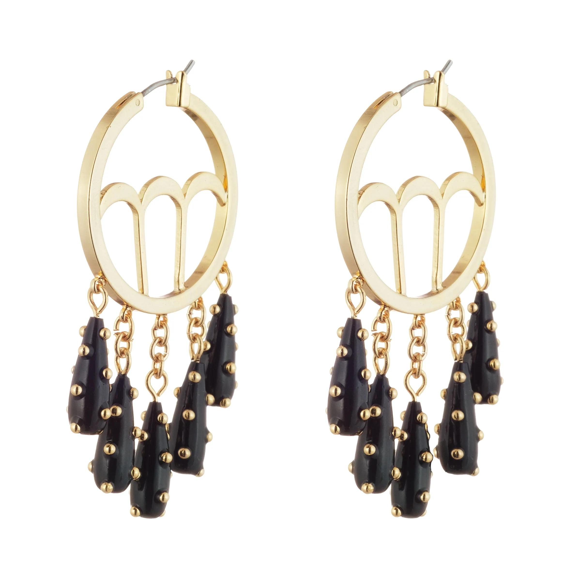 Stars in the Sky Hoop Earring sold by Lulu Frost