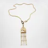 ELIZABETH Lily of the Valley Removable Pendant Necklace sold by Lulu Frost