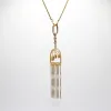 ELIZABETH Lily of the Valley Removable Pendant Necklace sold by Lulu Frost