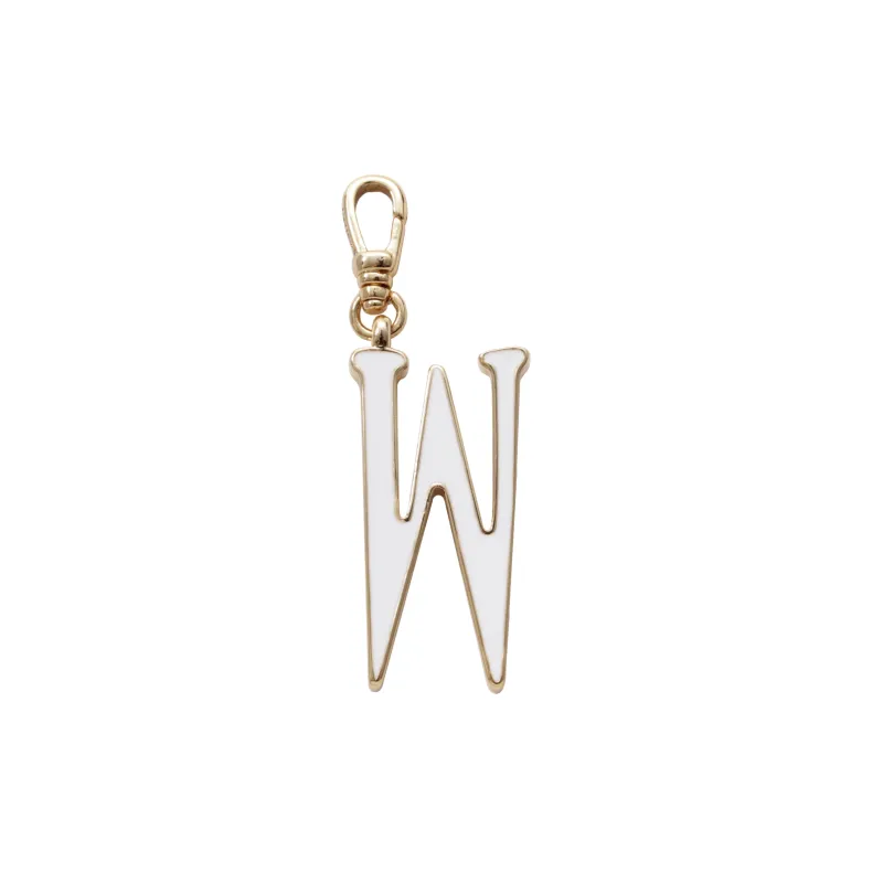 Plaza Letter W Enamel Charm - Small sold by Lulu Frost