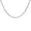 Plaza Medium Oval Link Necklace Base - Silver sold by Lulu Frost
