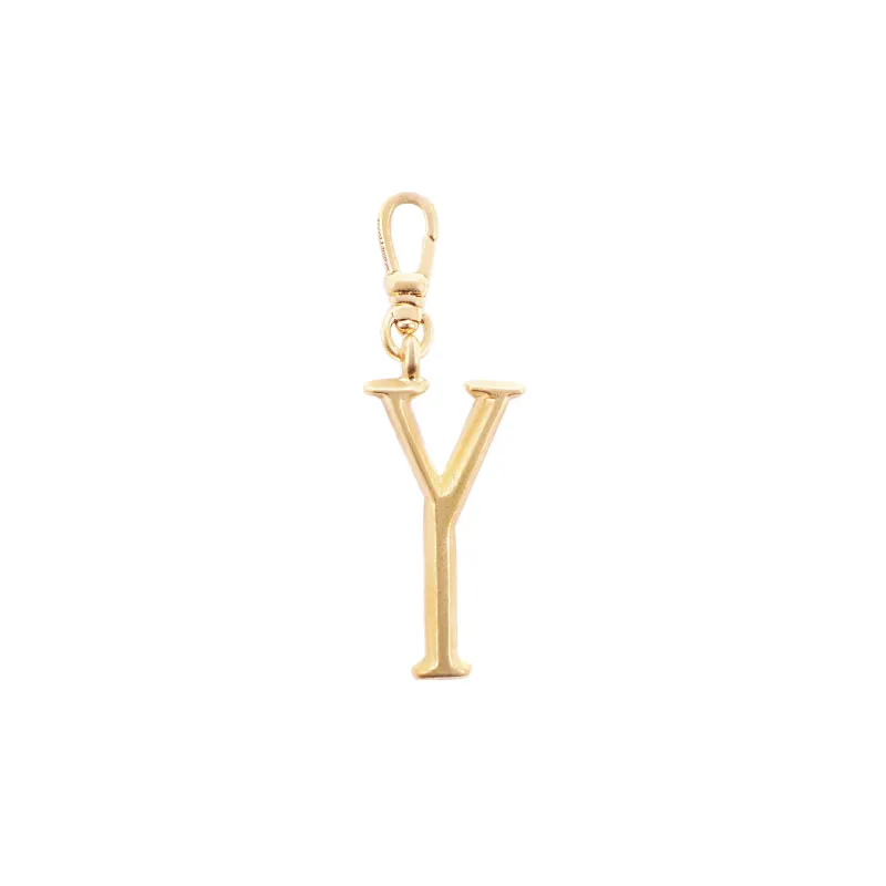 Plaza Letter Y Charm - Small sold by Lulu Frost