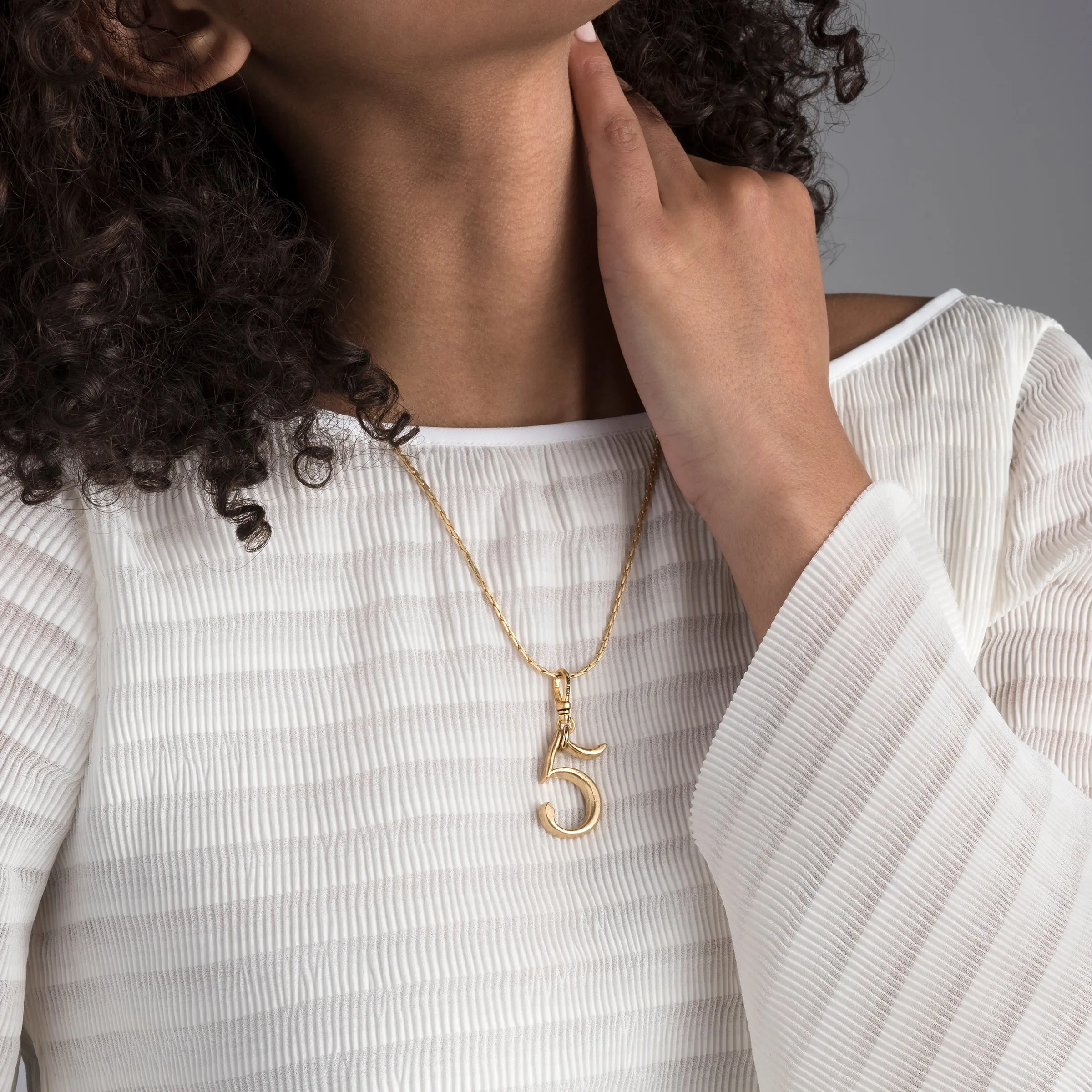 Plaza Number Charm #9 Small sold by Lulu Frost product image thumbnail 2