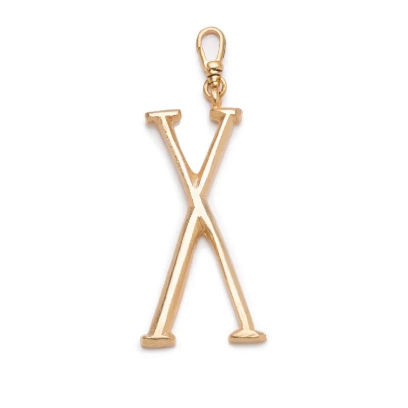 Plaza Letter X Charm sold by Lulu Frost