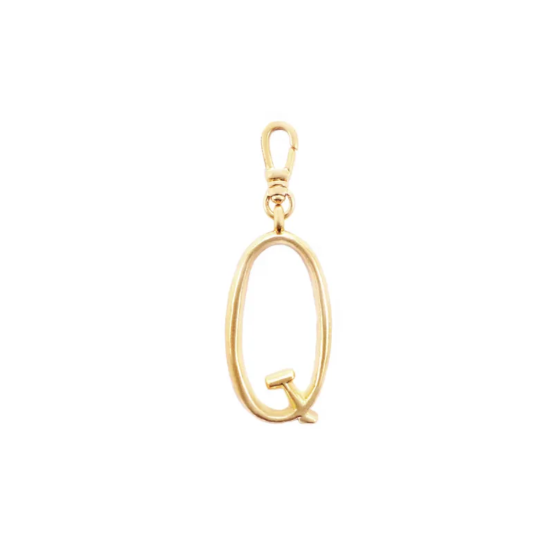 Plaza Letter Q Charm - Small sold by Lulu Frost