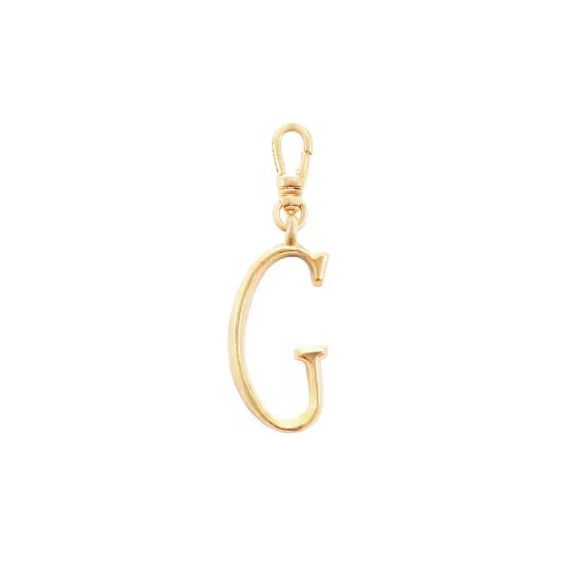 Plaza Letter G Charm - Small sold by Lulu Frost