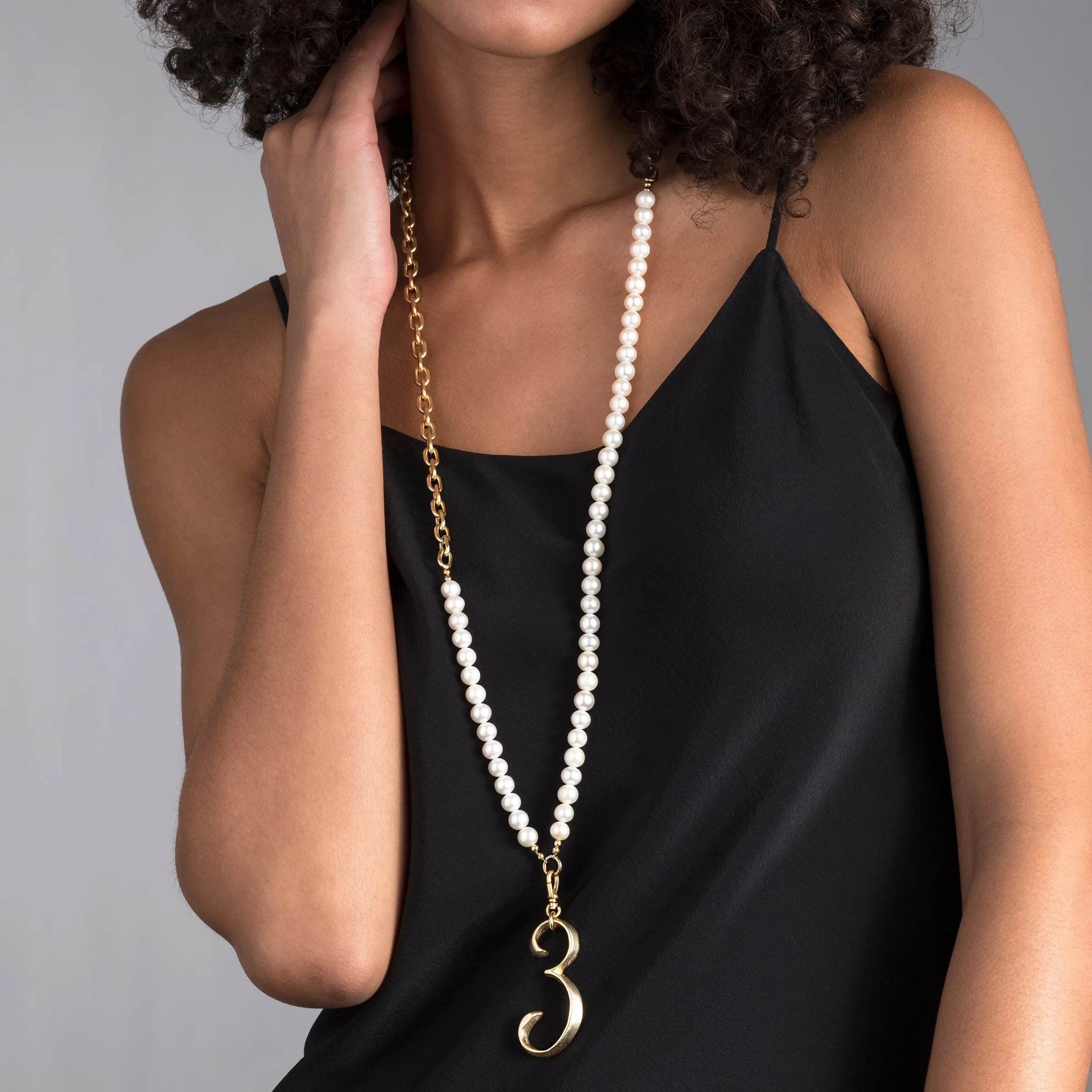 Plaza Letter U Charm sold by Lulu Frost product image thumbnail 2