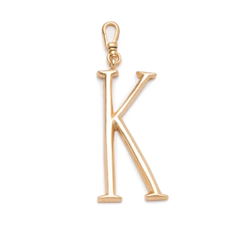 Plaza Letter K Charm sold by Lulu Frost