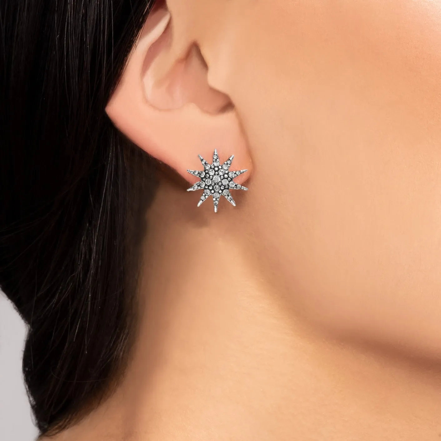 Electra Stud Clear Crystal sold by Lulu Frost product image thumbnail 2