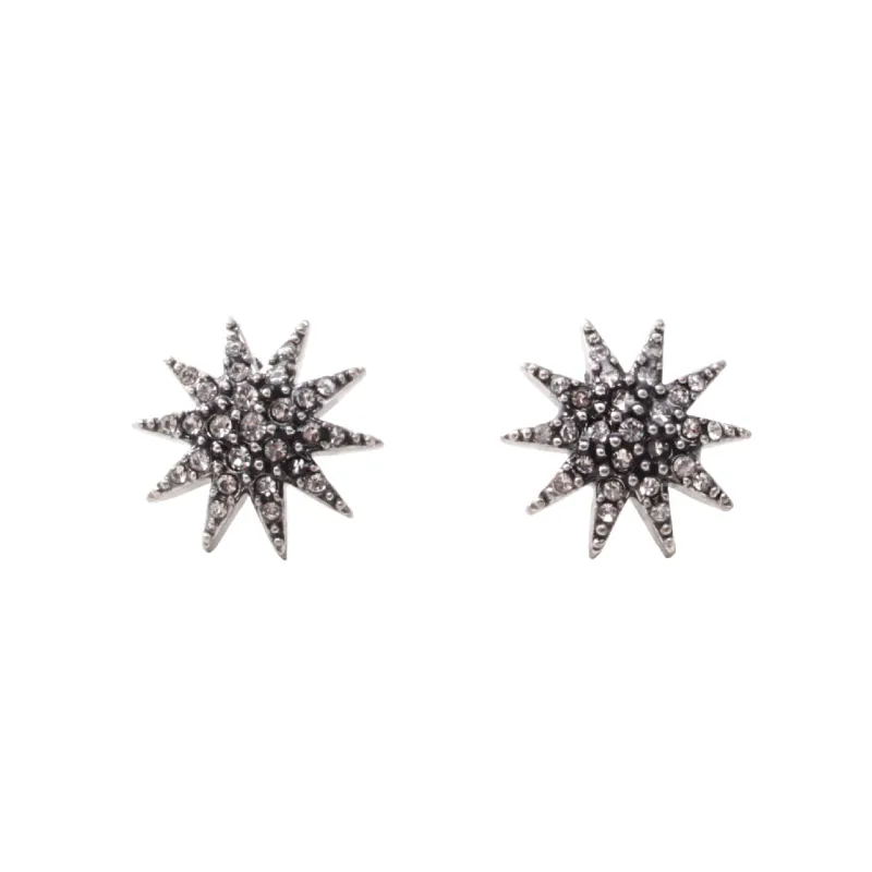 Electra Stud Clear Crystal sold by Lulu Frost