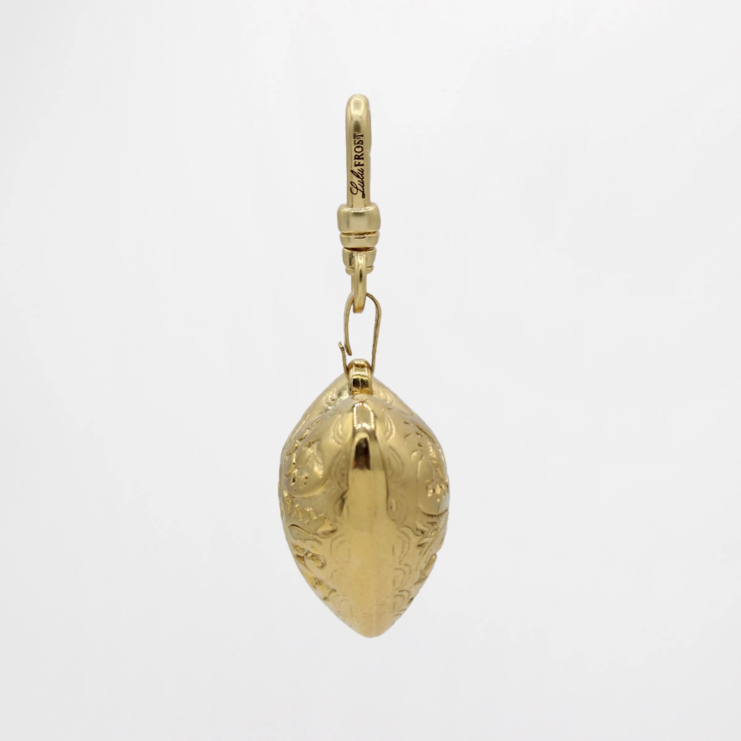 St. Paddy's Vintage Scrolled Puffy Heart Charm sold by Lulu Frost product image thumbnail 3