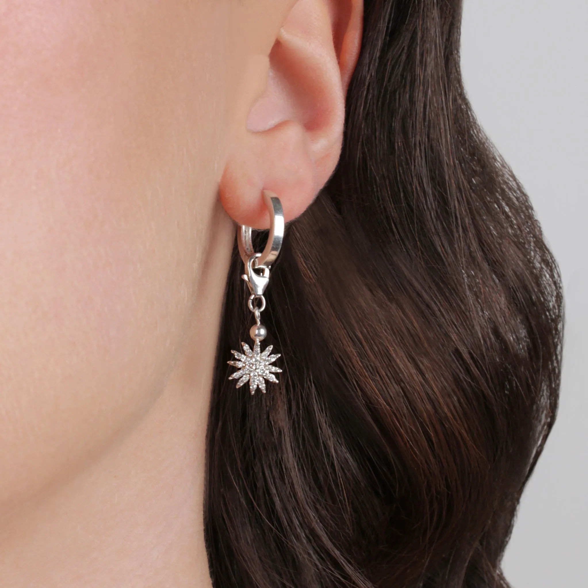Frost Fine White Sapphire Stella Star Charm sold by Lulu Frost product image thumbnail 2