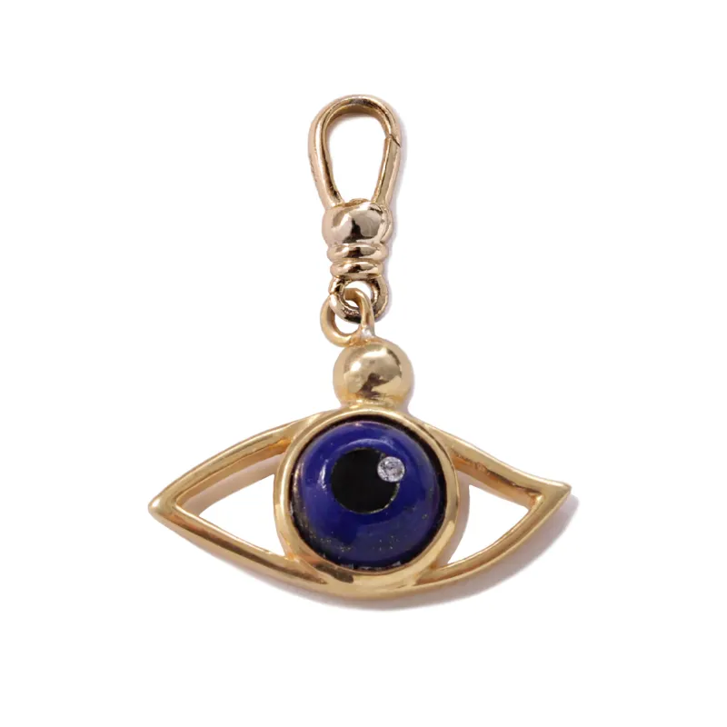 Frost Fine Diamond Evil Eye Charm sold by Lulu Frost