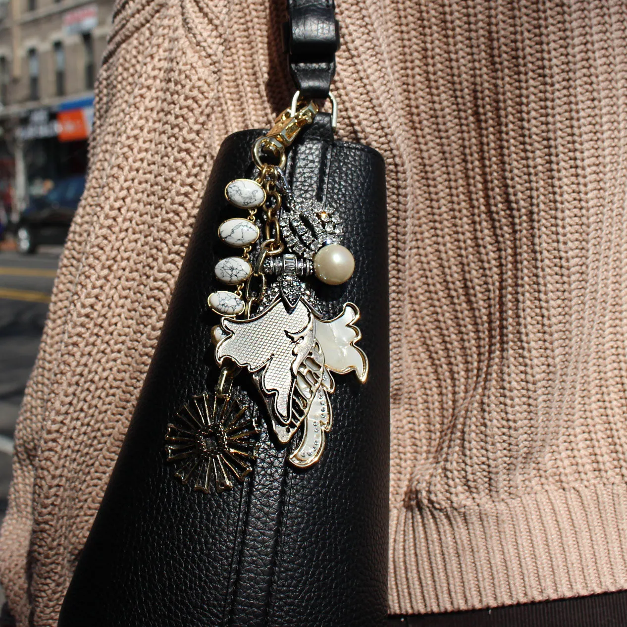 Billboard Top 100 "Born Again" Bag Charm With a Detachable Charm sold by Lulu Frost product image thumbnail 3