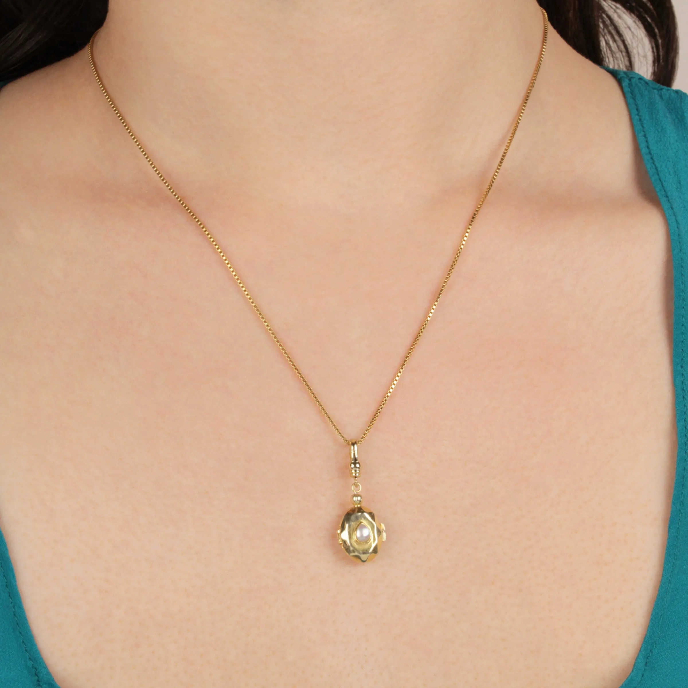 Frost Fine Perla Locket Charm sold by Lulu Frost product image thumbnail 4