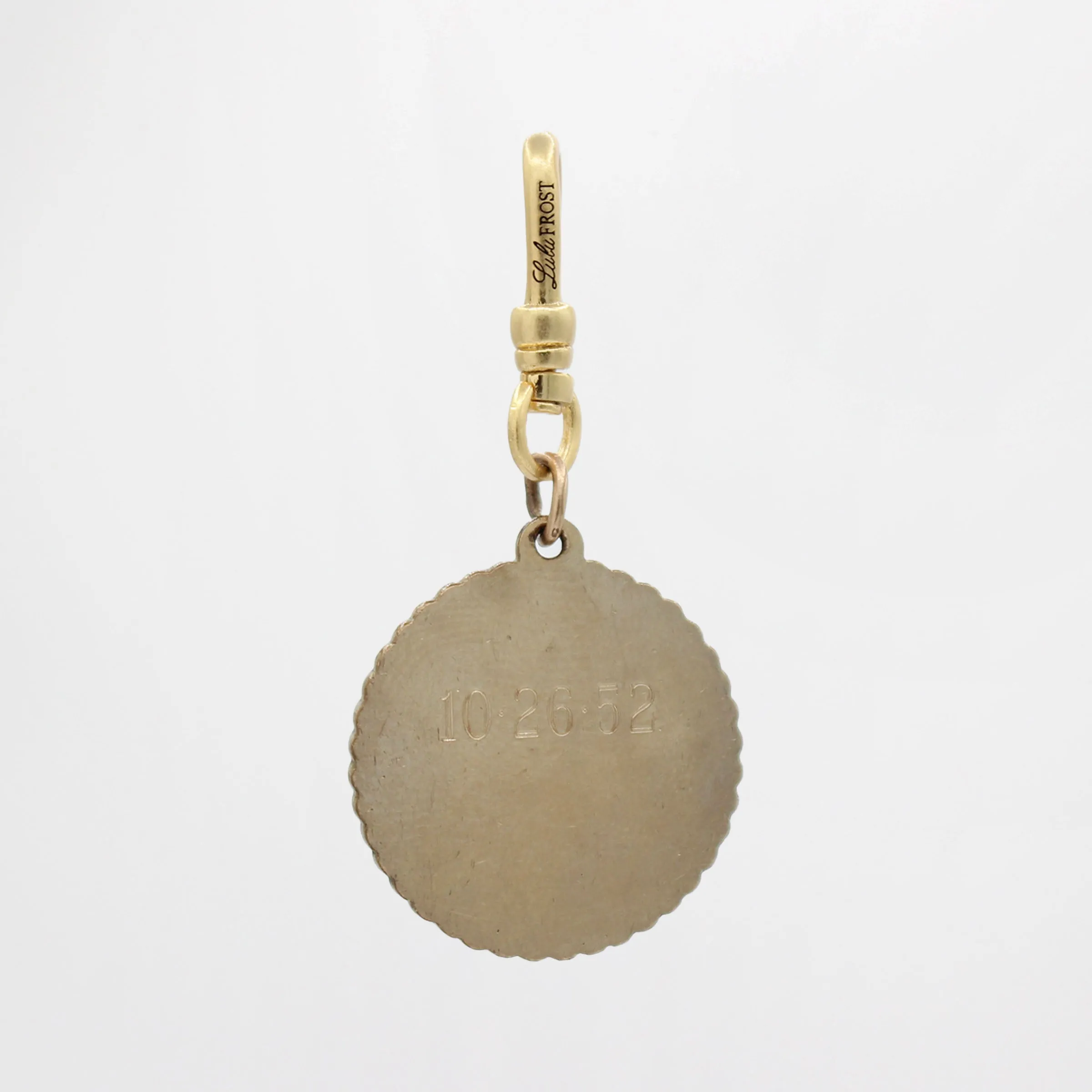 Vintage 1950's Tree of Life Multi Gemstone 10 Karat Family Charm sold by Lulu Frost product image thumbnail 2