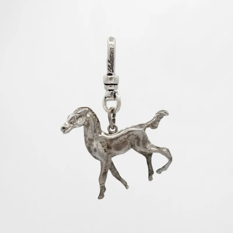 Prancing Pony Sterling Silver Handsome Horse Charm sold by Lulu Frost